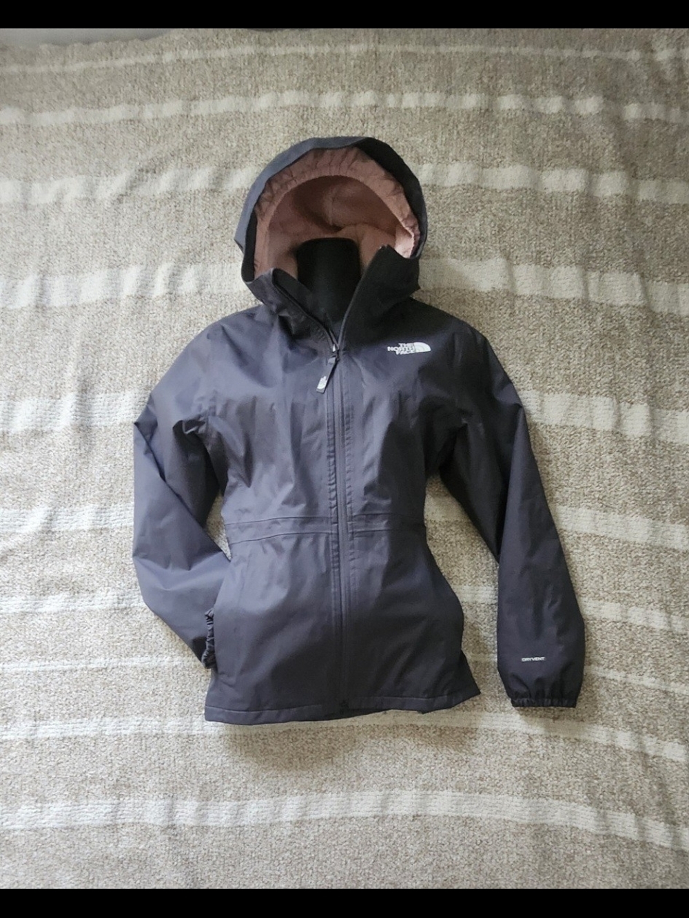 The North Face Women’s Black Waterproof Hooded Jacket